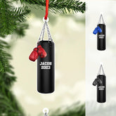 Tinoshop Personalized Boxing Ornament, Boxing Gloves Christmas Light Ornament, Custom Boxing Ornament, Kick Boxing Ornament, Gift for Boxing Lovers, Boxer Ornament Gift for Boxing Lovers (ON173)